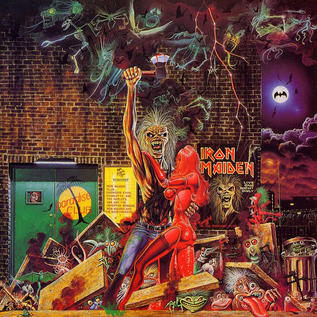 Iron Maiden "Bring Your Daughter to the Slaughter" EMI 12EMP 171 12" Vinyl Single UK Pressing (1990) Cover Art by Derek Riggs