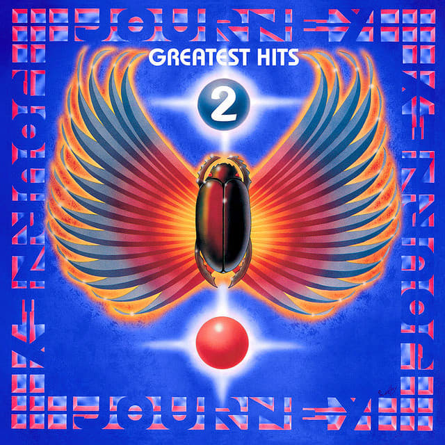 Journey "Greatest Hits 2" Sony Music Entertainment, Columbia, Legacy 88697934231 2 12" LP Vinyl Record Set US Pressing (2011) Album Cover Art by Alton Kelley