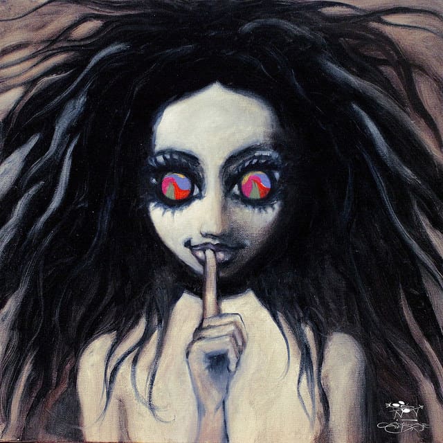 Secret Colours "Peach" Not On Label scl001lpx 2-12" LP Vinyl Records, US Pressings (2013) Album Cover Art by Stanley Mouse
