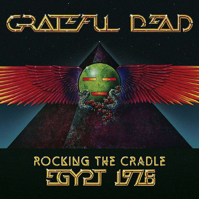 Grateful Dead "Rocking the Cradle Egypt 1978" Rhino Records R2 512959 3 HDCDs 1 DVD US Pressing (2008) Album Cover Art by Alton Kelley