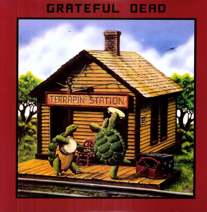 Grateful Dead "Terrapin Station" Arista Records 3C-064-99306 12" LP Vinyl Record US Pressing (1977) Album Cover Art by Alton Kelley & Stanley Mouse