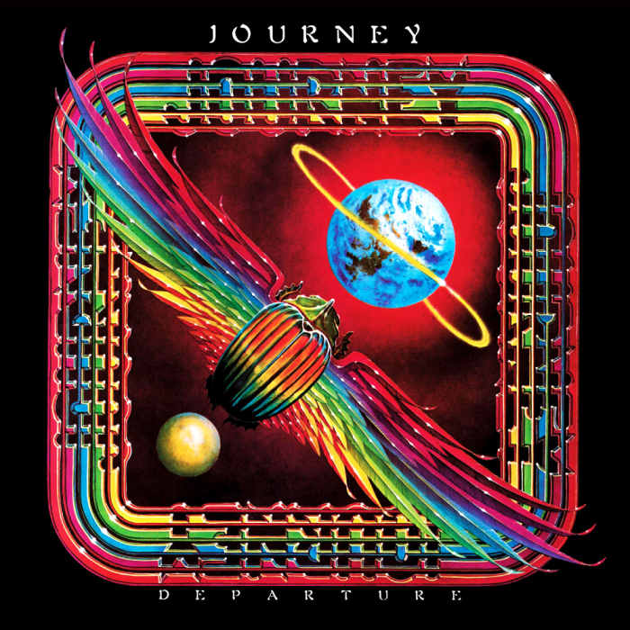 Journey "Departure" Columbia FC 36339 12" LP Vinyl Record US Pressing (1980) Album Cover Art by Alton Kelley & Stanley Mouse