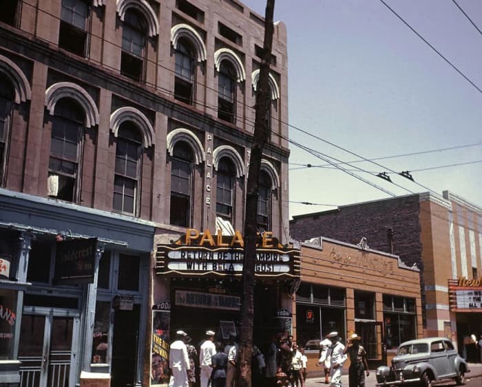 A young man named Elvis and a young blues guitar player named Riley King each received a "big break" after performing at Amateur Night on Beale at the Palace Theatre.