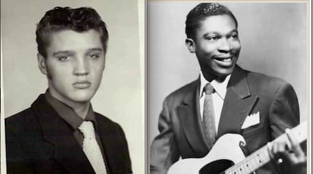 A young man named Elvis and a young man named Riley King were both survivors of Amateur Night on Beale.