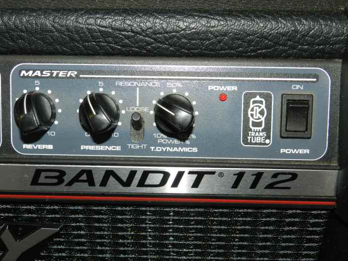 Peavey TransTube Bandit 112 Red Stripe Review Spinditty