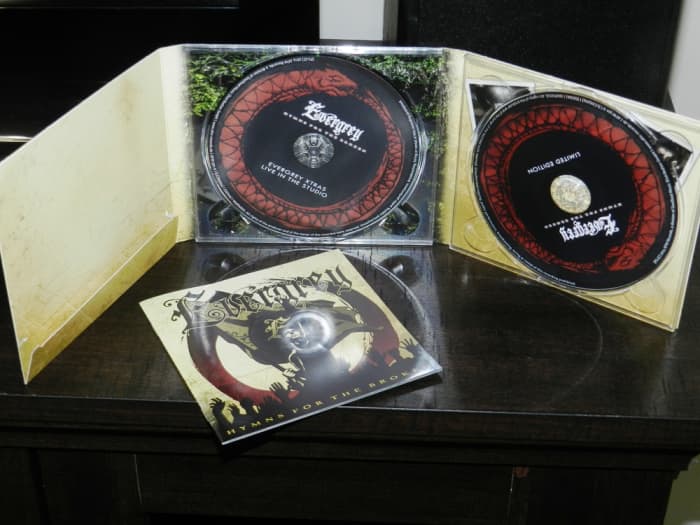Physical albums have value beyond the audio. Bands like Evergrey give us a product we can cherish for life.