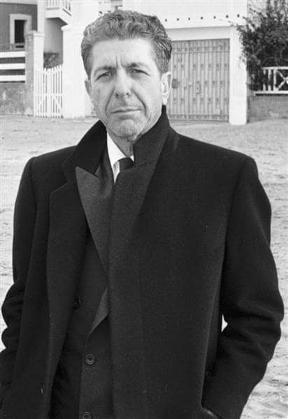 Leonard in Normandy, France in January 1988