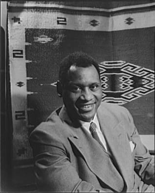 Paul Robeson who asked Pete Seeger to appear with him at a concert in Peekskill NY.