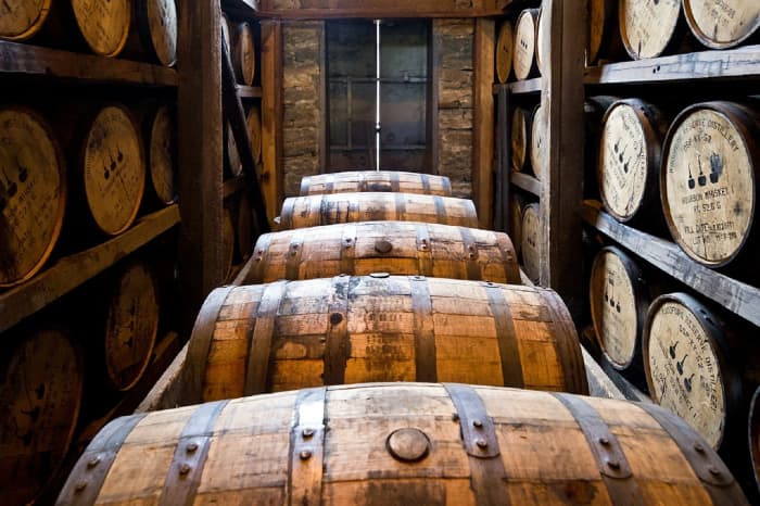 The color, flavor, and mouthfeel of whiskey is influenced by the environment inside the barrel, the properties of the wood including the charring, and the environment where the barrel is stored.