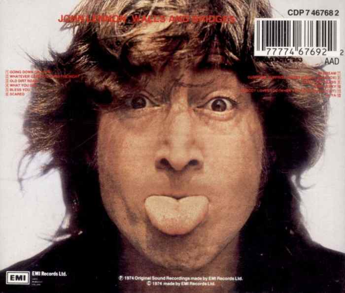 "Walls and Bridges" John Lennon’s Lost Weekend Album Spinditty