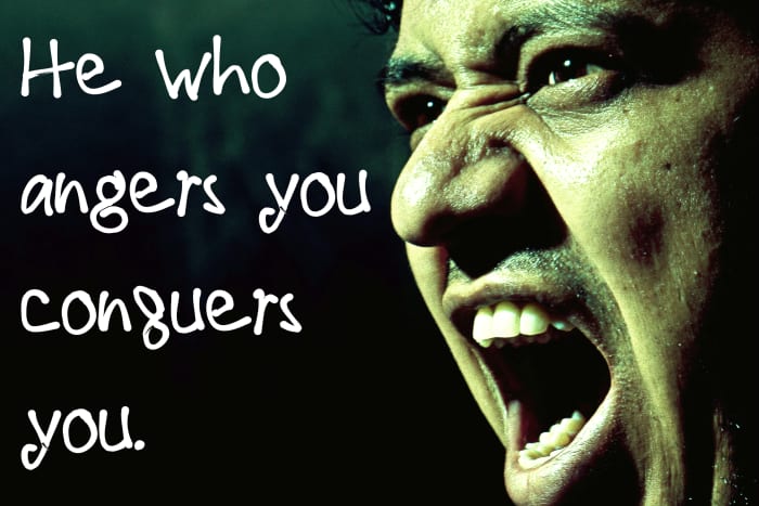 "He who angers you conquers you." - Elizabeth Kenny, Australian nurse