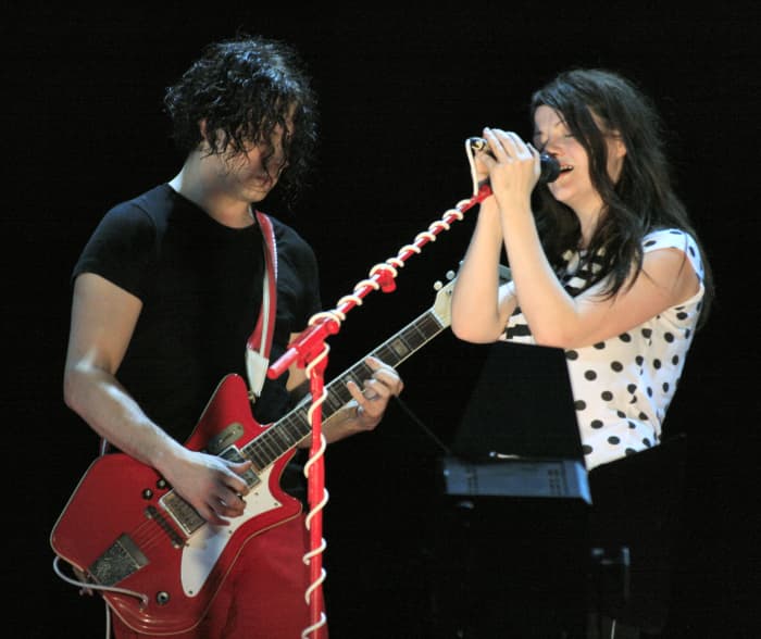 Alternative rock duo The White Stripes consisted of Jack White and Meg White, a divorced couple who publicly claimed they were brother and sister.