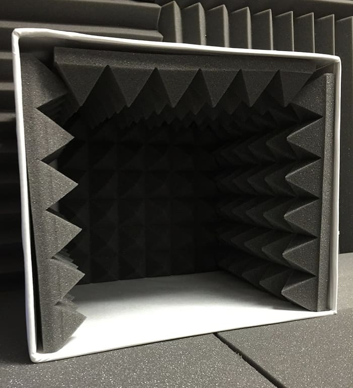 Effective, portable methods of localised acoustic treatment and isolation are widely available to buy and easy to make.