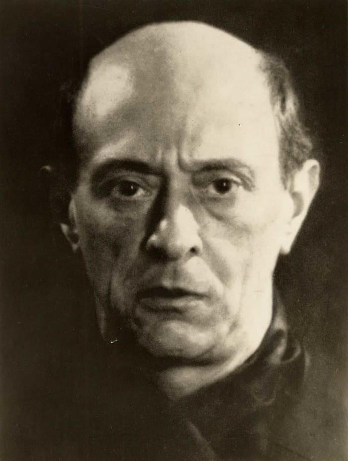 Arnold Schönberg in 1927.