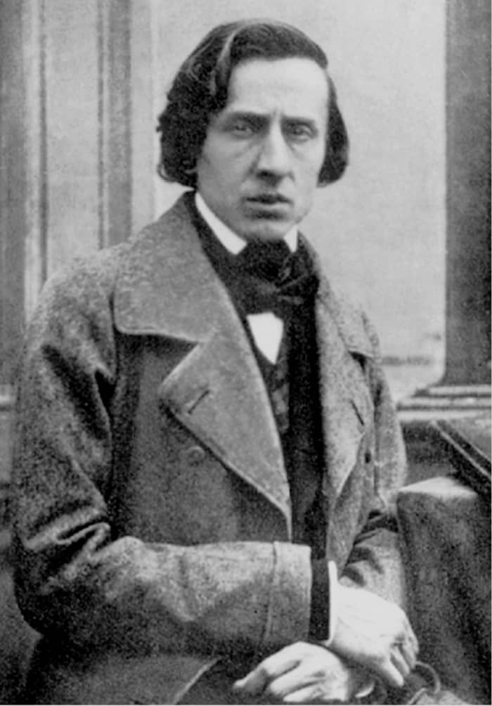 Frederick Chopin 1810-1849 Photo of Frederick Chopin in 1849, the year of his death.