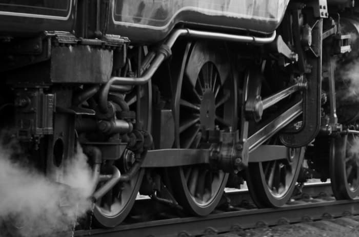 In the arts or in dreams, trains can symbolize progress or perseverance or a journey (often spiritual).