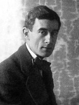 Portrait of Ravel in 1912.