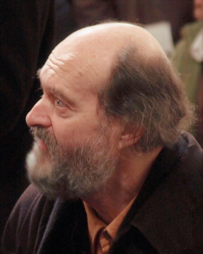 Avo Pärt visiting Christ Church, Dublin in 2008.
