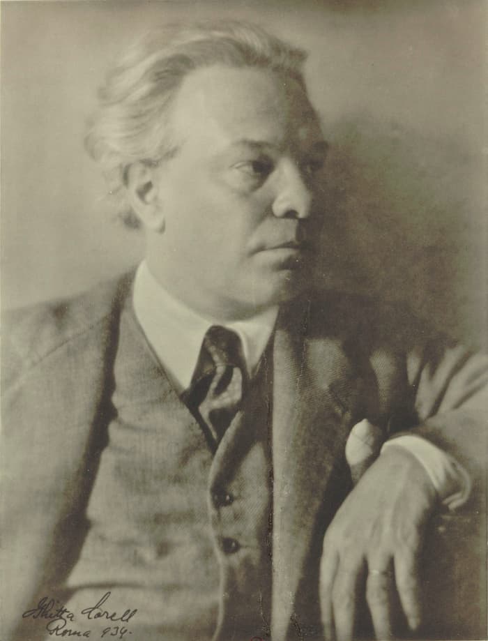 Ottorino Respighi 1879–1936 (photograph of Respighi in 1934)