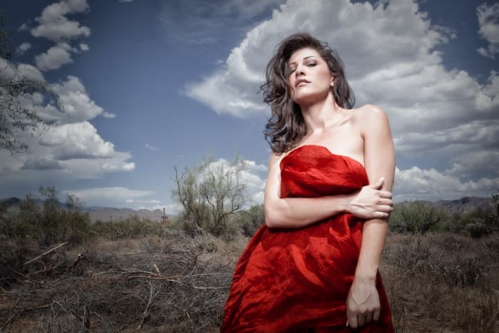 Research suggests that men find women who wear red more attractive and sexually appealing. Men who wear red are perceived as more attractive, desirable, and powerful. Wearing red tends to advertise one's sexual receptivity.