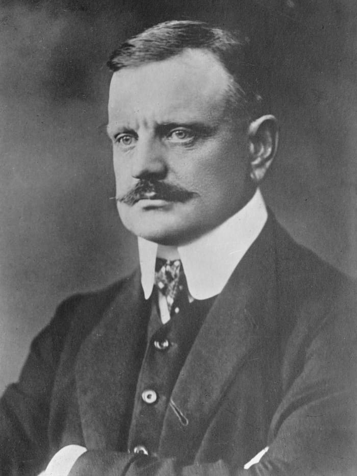 Jean Sibelius 1865–1957 (photograph of Sibelius in 1913)