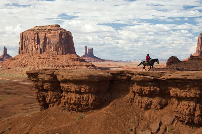 Monument Valley in the Four Corners region is a popular park that is owned and managed by the Navajo Nation.
