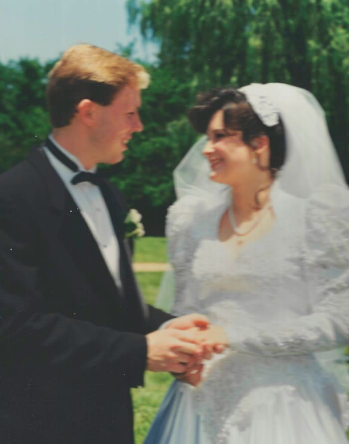 Mr. FlourishAnyway and I got married in the 1990s, and all these years later, we're still going strong!