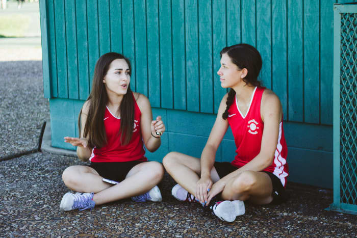 Real friends don't dominate every conversation, but instead ask questions about how each other are doing and make sure to actually listen.