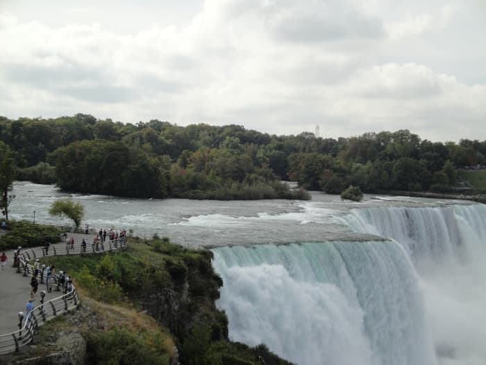 Loving water the way I do, I'll never forget visiting Niagra Falls, New York, in the 1990s.