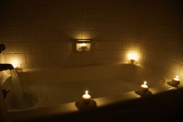 How to Make Her Happy: Draw a Bath and Light Some Candles
