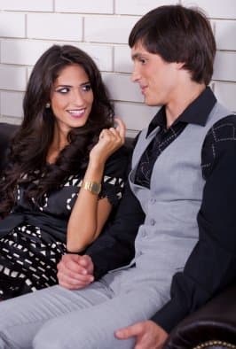 Make a personal connection with a shy guy by increasing the level of verbal intimacy. Make him feel comfortable sharing details of his personal life.