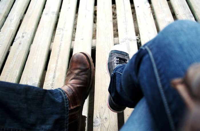 After a big fight with your spouse, there may be awkward moments when you sit down together, but you just don't know what to say.