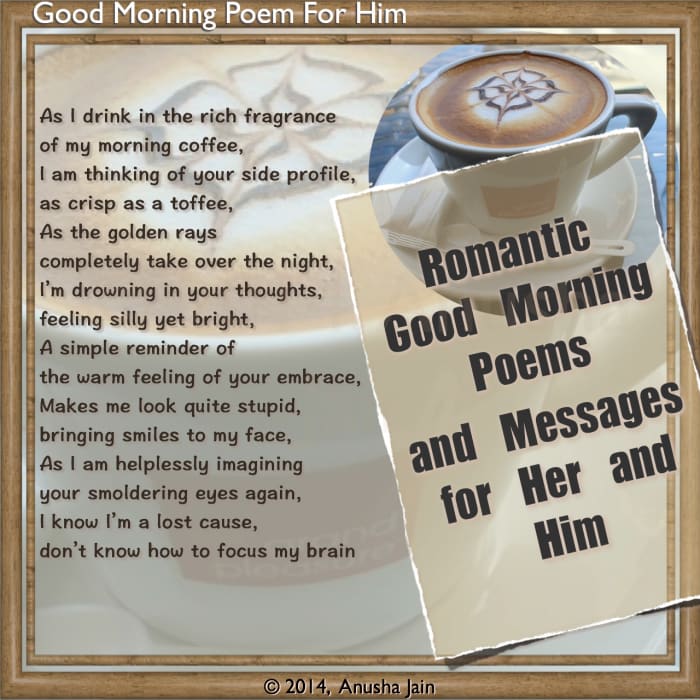 Good Morning Coffee Poem. 