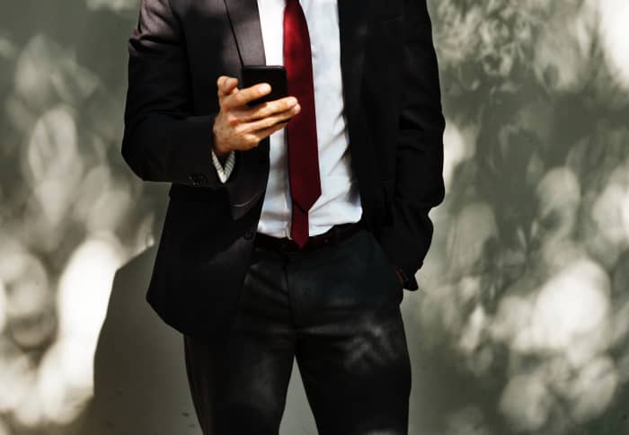 Is he more interested in his phone than he is in you? That's not a good sign.