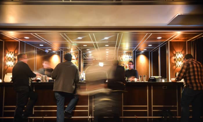 Having an intimate conversation about relationship issues can be difficult in a crowded and noisy bar.