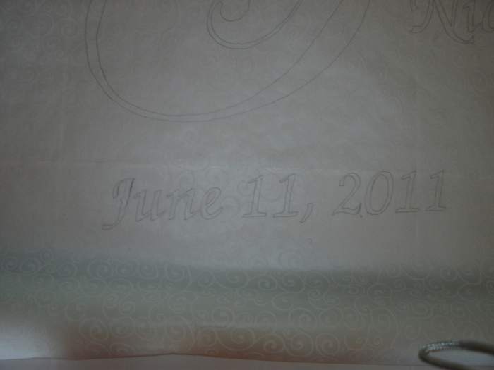 How to Make a Monogrammed Wedding Aisle Runner for Your Wedding Holidappy