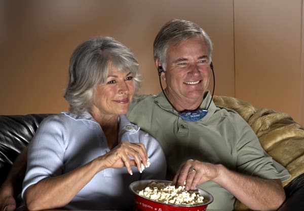 TV listening headsets wirelessly enhance the sound from your TV, so seniors can hear it more clearly.