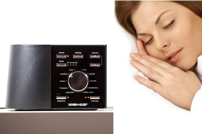 Sleep sound machines play calming sounds that help elderly people with sleep issues fall asleep faster.