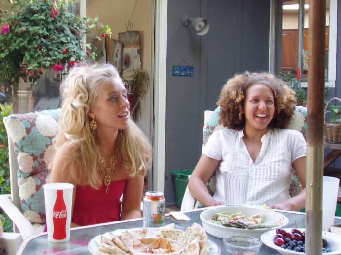 Every year families cook and eat Thanksgiving dinner together. It's a time for appreciating the love of relatives and friends, along with the abundance we all share.