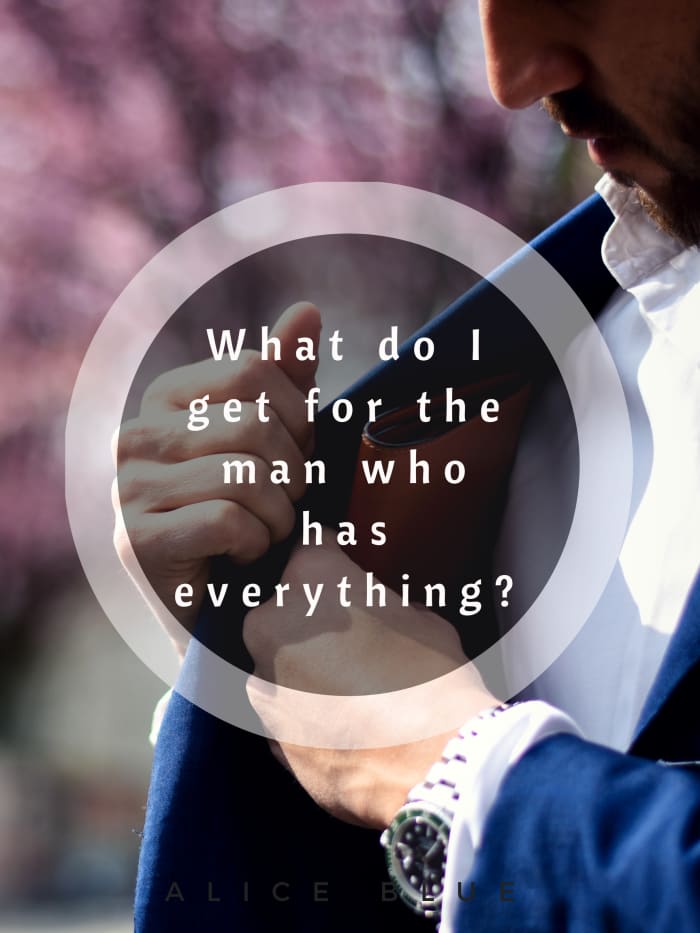 Here are some ideas to inspire you on your quest to find a gift for that hard-to-shop-for man in your life.