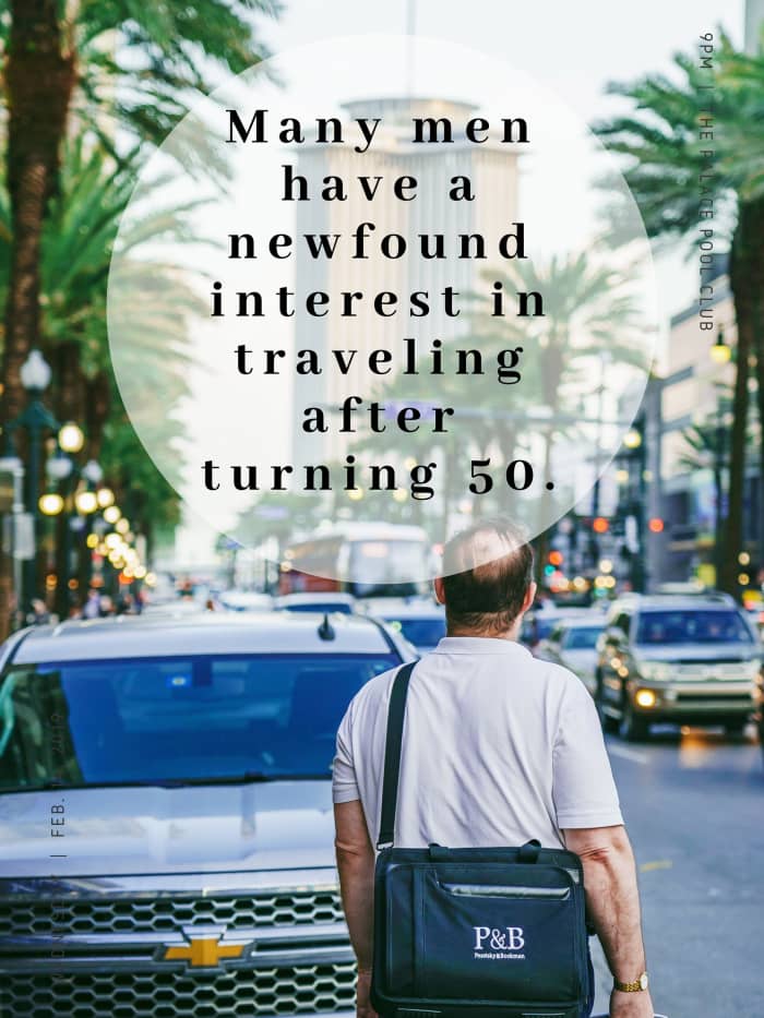 Travel-related gifts could provide inspiration and motivation to men interested in seeing the world.