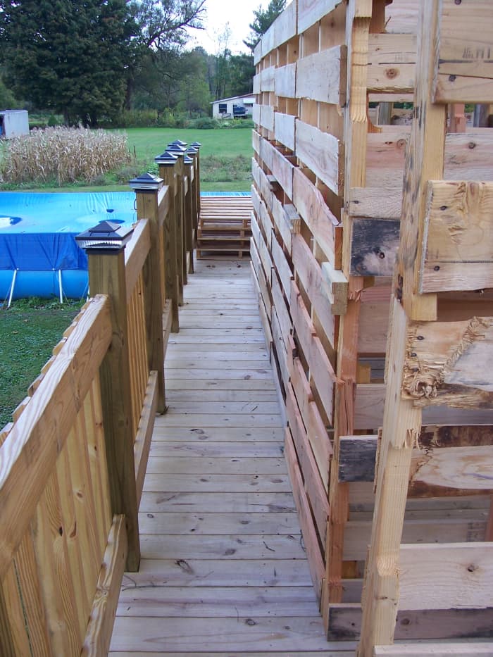 You should always plan easy-to-find exits for children! Here is our maze bypass for those who couldn't handle total darkness and creepy crawlies.