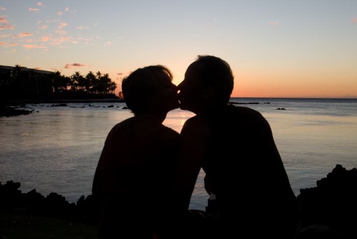 Don't forget to seal your husband's birthday celebration off with a tender kiss. Spare a moment to look into each others eyes and celebrate not only a birthday, but a wonderful marriage too.