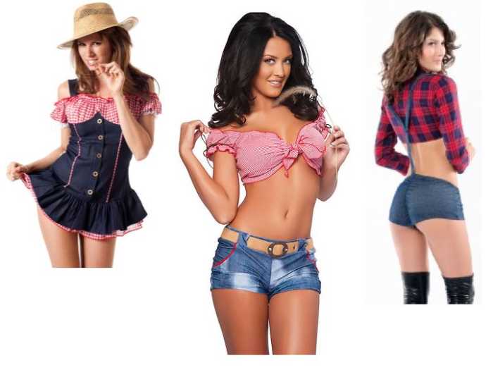 Female farmer costumes 