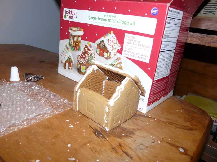 The roof tends to slide off the house.