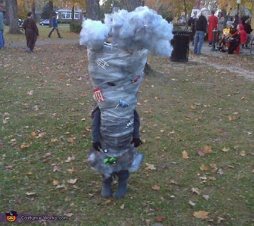 Homemade Tornado Costume