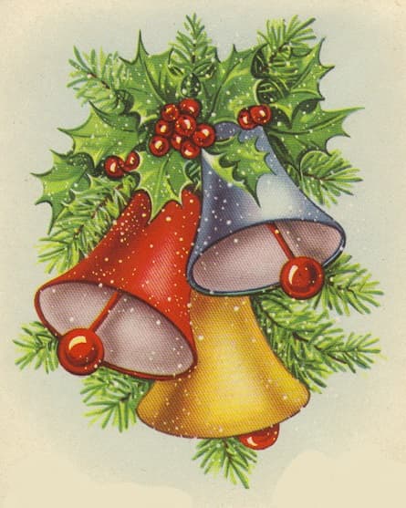 Bells are definitely a festive addition to Christmas! The songs Jingle Bells and Carol of the Bells mention these little Christmas jingles.