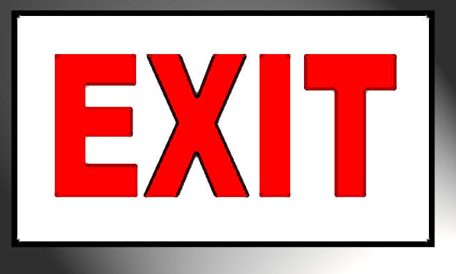 From the inside of a mantrap, pressing the first request to exit button releases the inside door while simultaneously locking the outer door.