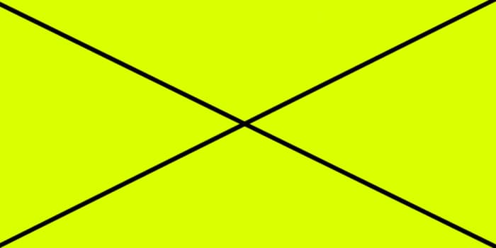 GREEN-YELLOW 85% (R) : 100% (G) : 0% (B) This colour example is crossed through because we have now, I think, gone beyond what can be described as a shade of green. With 85% intensity red, this is now a shade of yellow