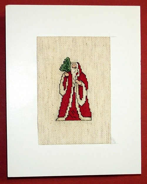 How to Stretch Mount a Cross Stitch Needlework